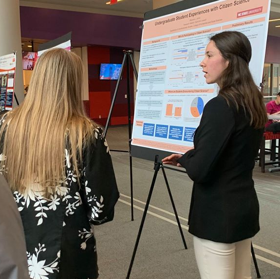 Brianna Johns presents research